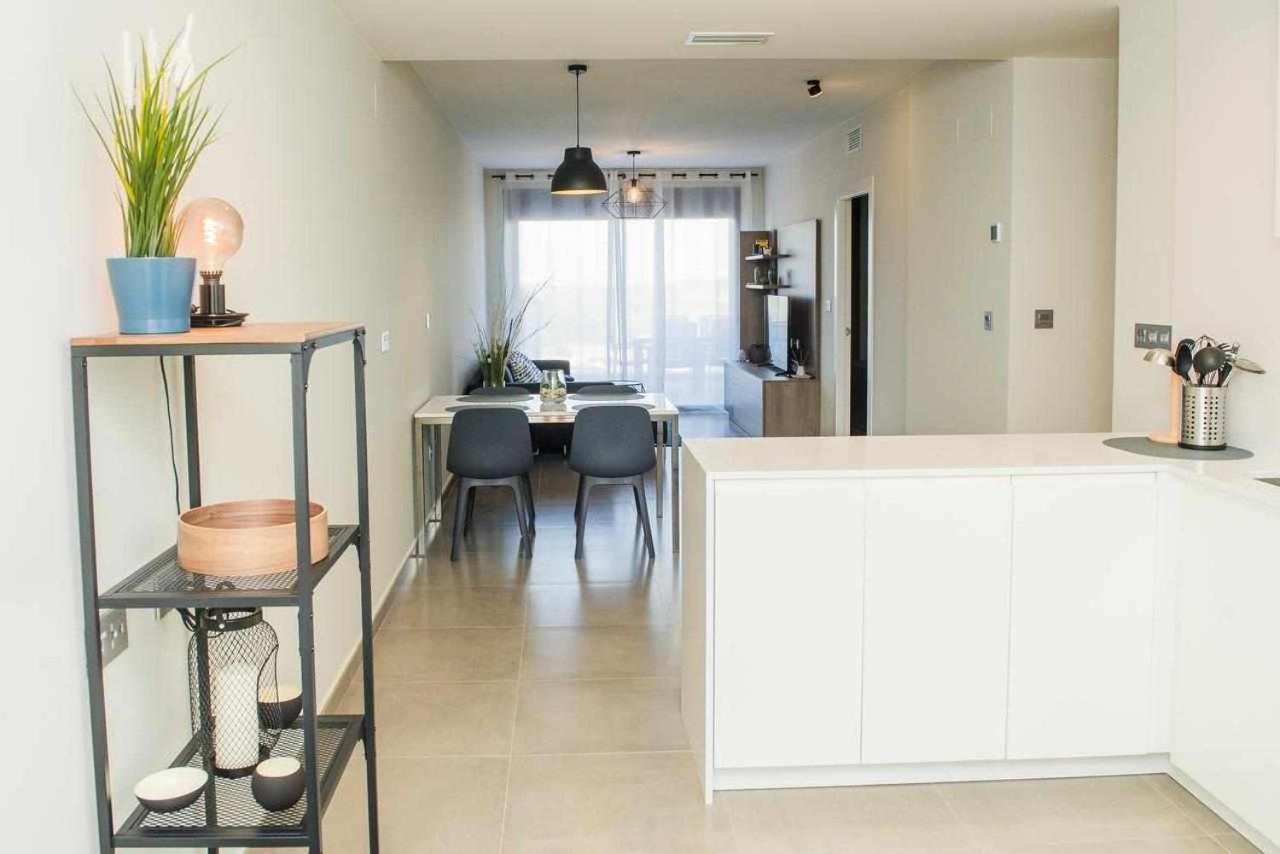 Light y Modern Sea View Apartment Gran Alacant Exterior foto